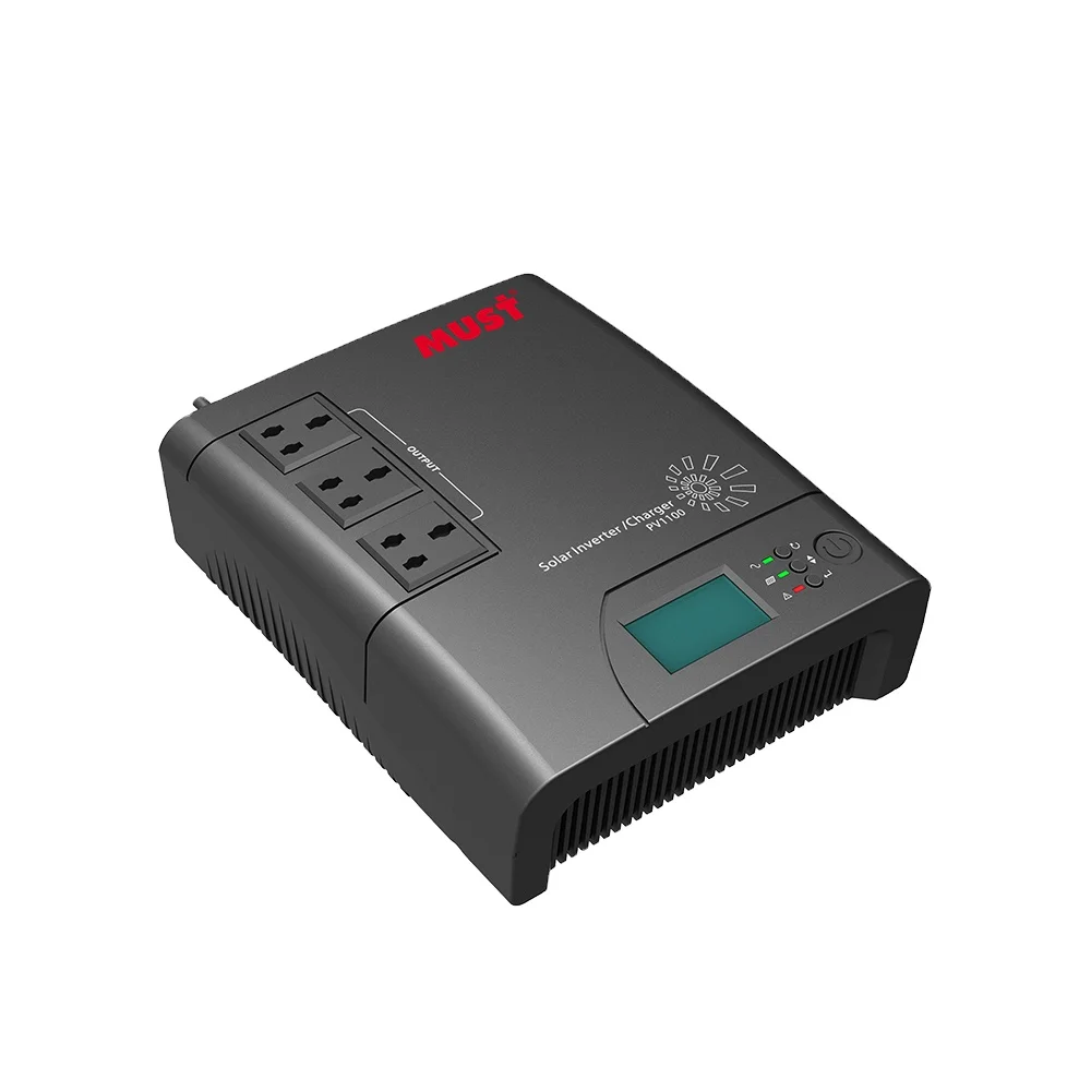 MUST PV1100 Plus Series 1.2KVA 1.8KVA 2.4KVA off grid solar inverter without battery 10kva pure sine wave inverter