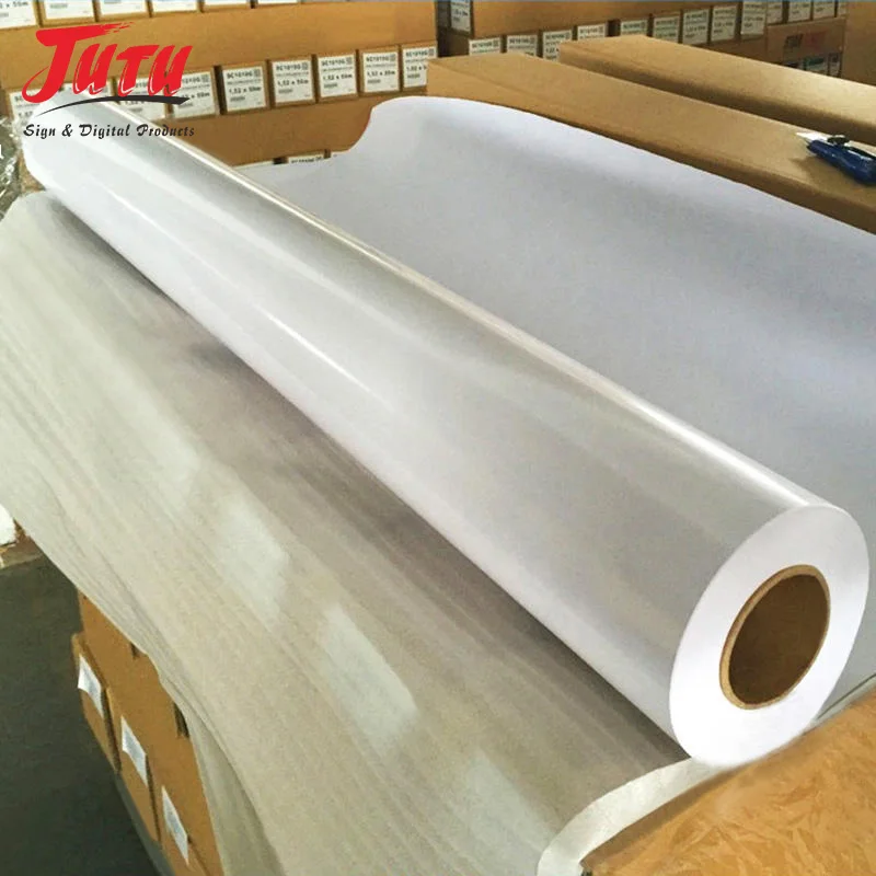 PVC Self Adhesive Sticker Vinyl Rolls SAV for Outdoor Advertisement Inkjet Digital Printing