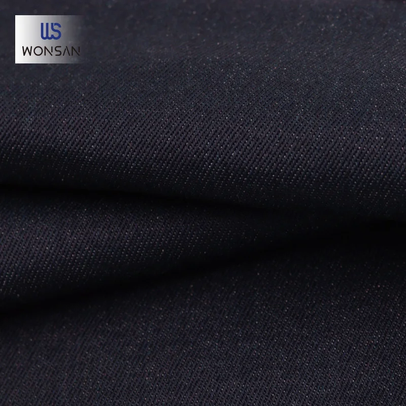 100%C Anti static Twill Denim Fabric Work clothes coat pants uniform fabric Breathable material Resistance to friction fabric