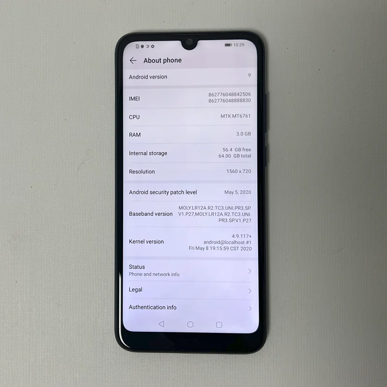 Wholesale Wholesale Original Smartphone Android Unlocked Second Hand Phones AA Stock Used Molie For Y6 Prime 2019 Y5 Y9
