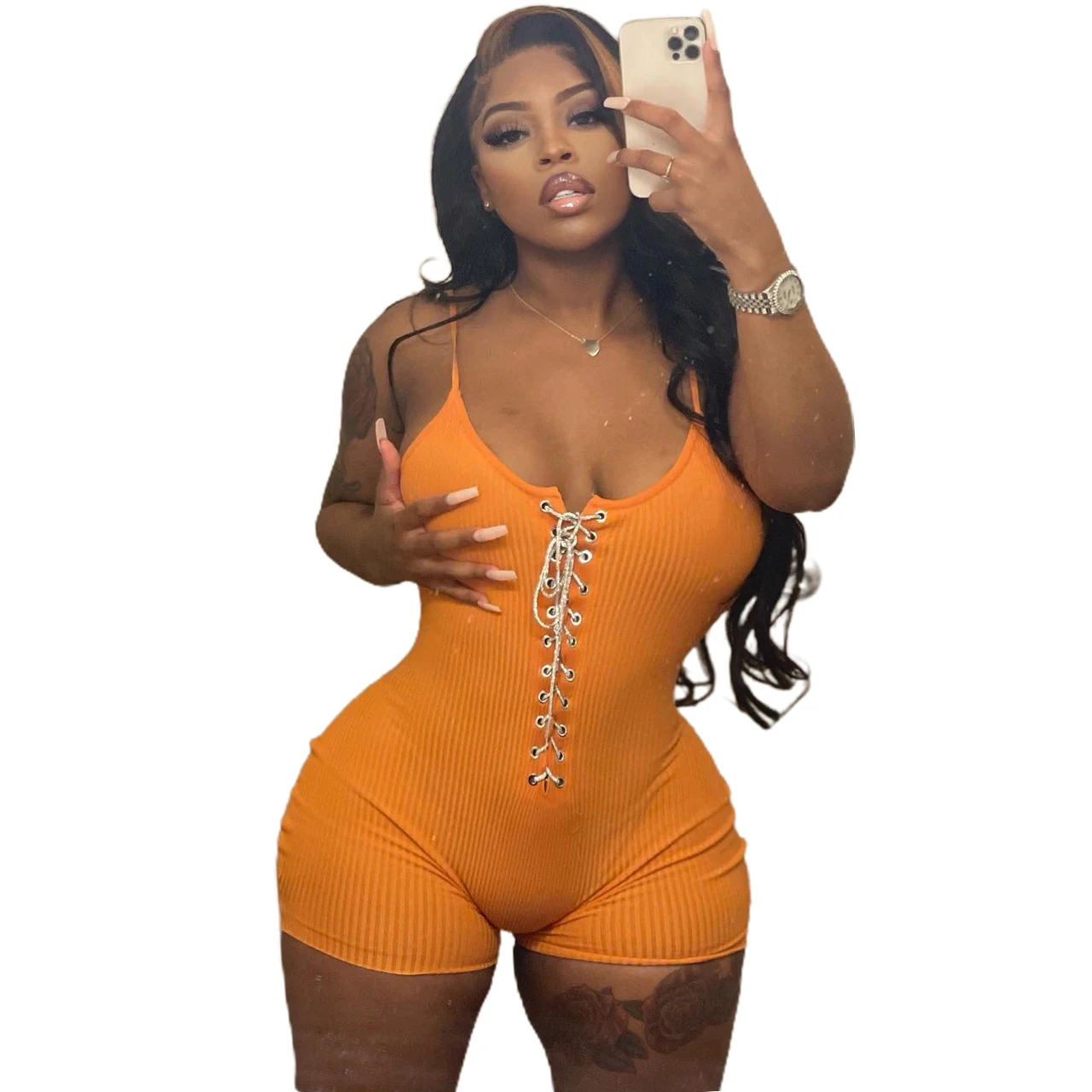 Summer short V-neck sexy jumpsuits for women women casual jumpsuit