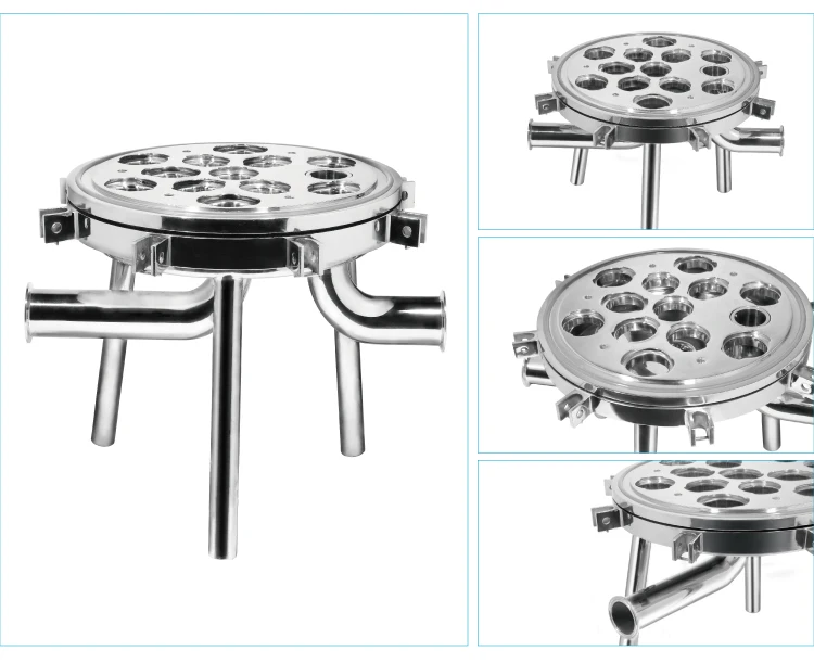 SS316/ss304 Stainless Steel Multi Cartridge Filter