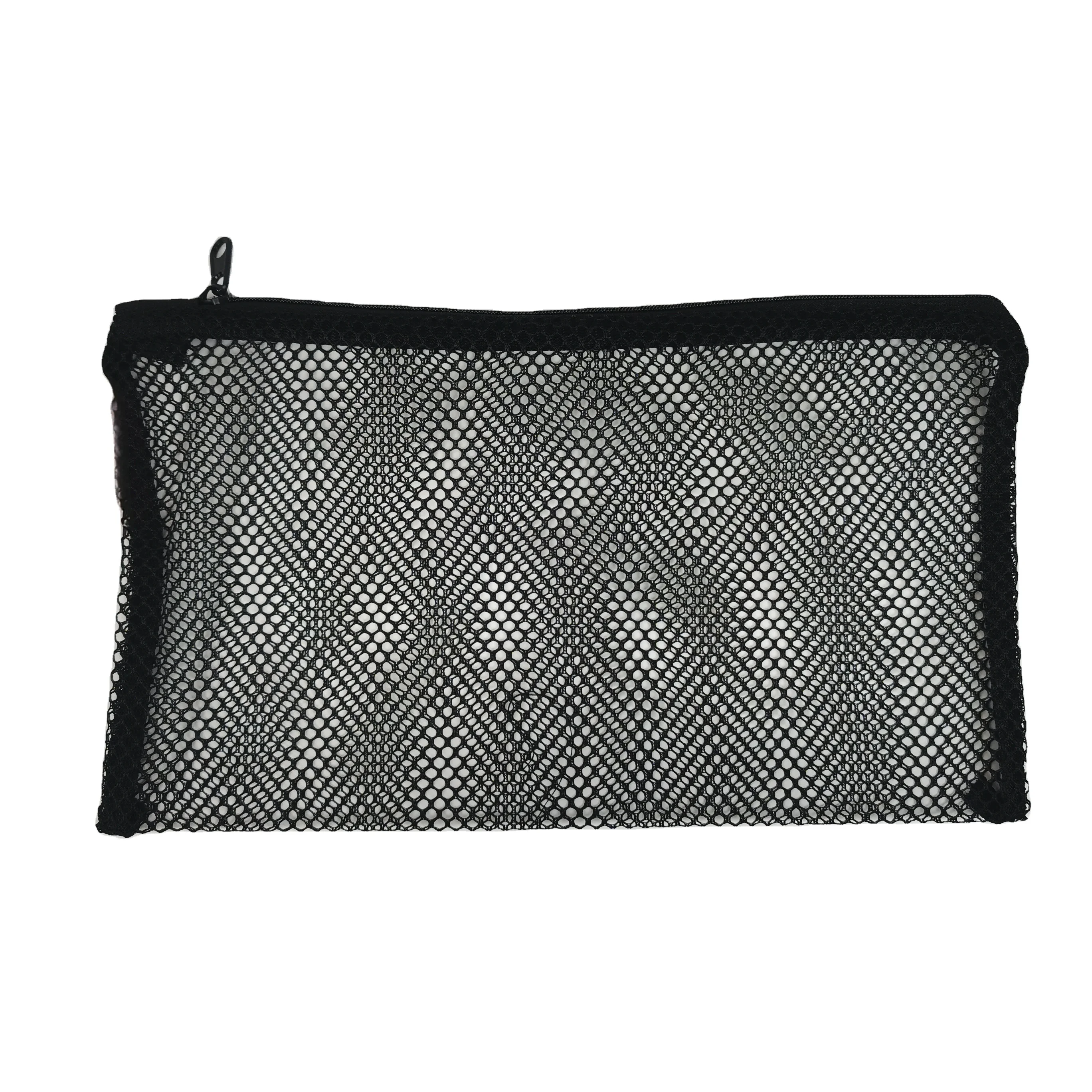 Eco-friendly Home Lingerie Socks Coarse Mesh Laundry Washing Bag With Top Zipper