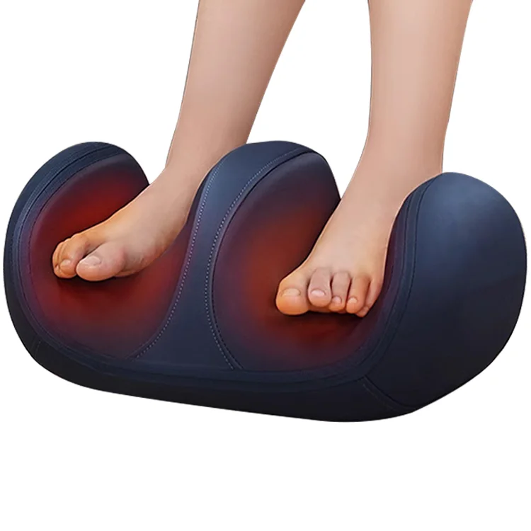 2024 Footspa Pedicure Blood Circulation Foot Vibration Massager Shiatsu Device Foot Massager Machine Heat Massager
