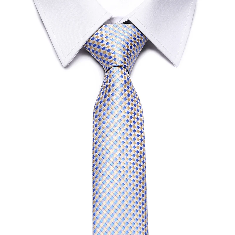 Guangzhou latest fashion Low MOQ 18 color stock neck tie for man woven 100% silk neck tie sets with box