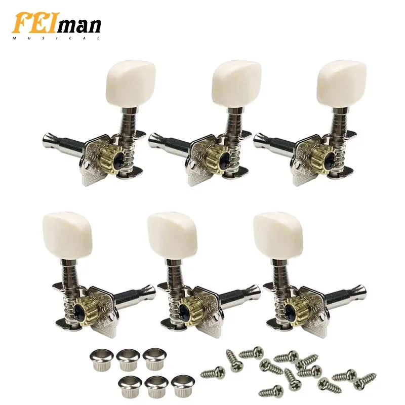 Feiman Guitar Tuning Pegs Guitar Accessories Tuners Machine Heads suporte guitarra knob for Acoustic Classical Guitar B106