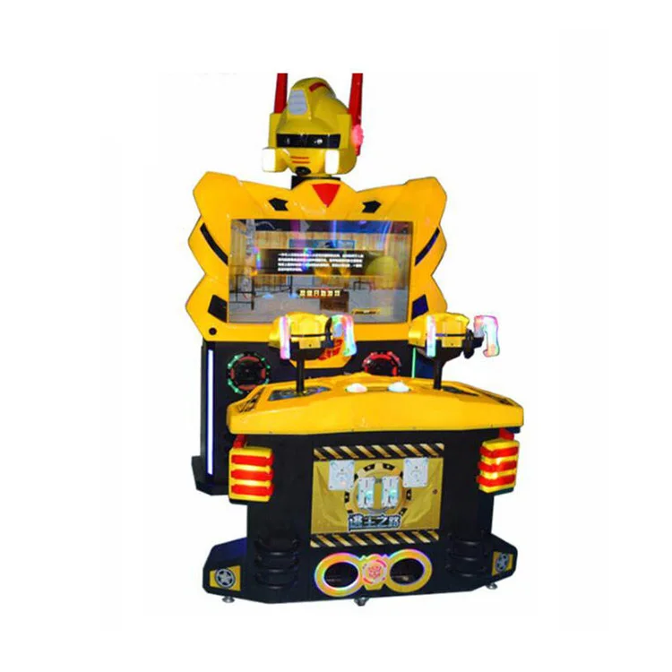 Indoor game center coin operated arcade kids laser gun shooting game machine