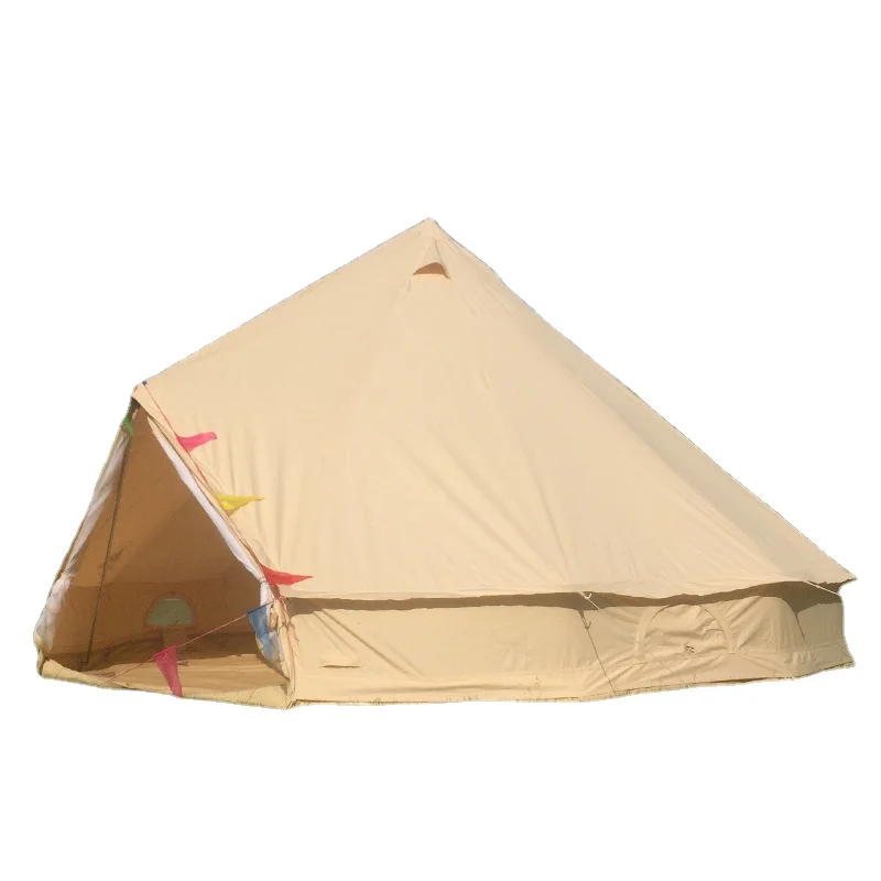 4 м glamping safari палатка Китай курорт отель колокол