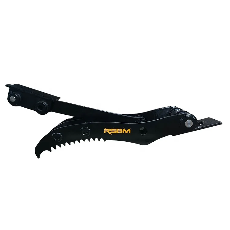 Original high quality Excavator Accessories 11-18T Excavator Manual Thumb For Sale