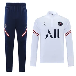 Football Jersey Custom Soccer Uniform Tracksuit  Adult Juniors Soccer Tracksuit