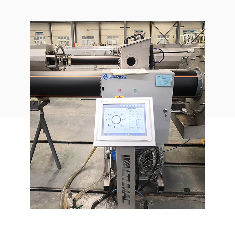 32mm-160mm hdpe pipe tube thickness measurement system pipe wall thickness measurement machine Ultrasonic thickness gauge