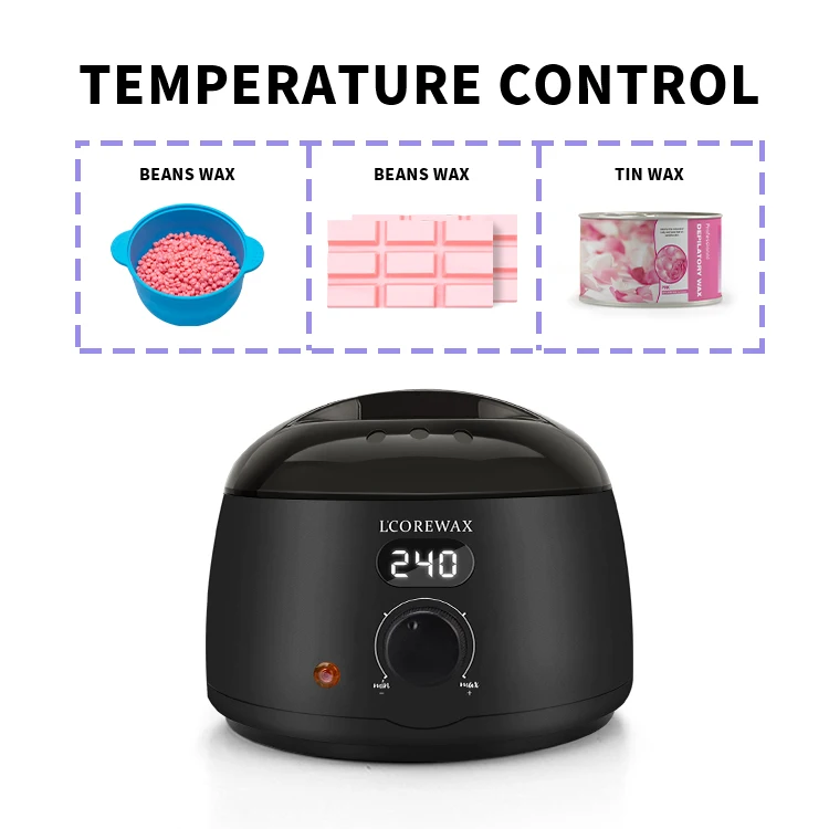 Lifestance Waxing Machine Depilatory Wax Heater Hair Removal Wax Melt Warmer