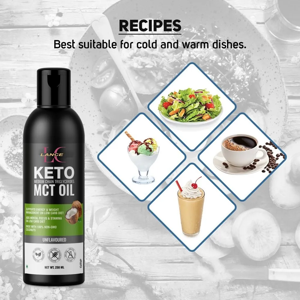 Lance MCT Oil Private Label 100% Organic Natural Sustained Energy Weight Loss Appetite Control C8 Mct Bulk From Coconut Oil