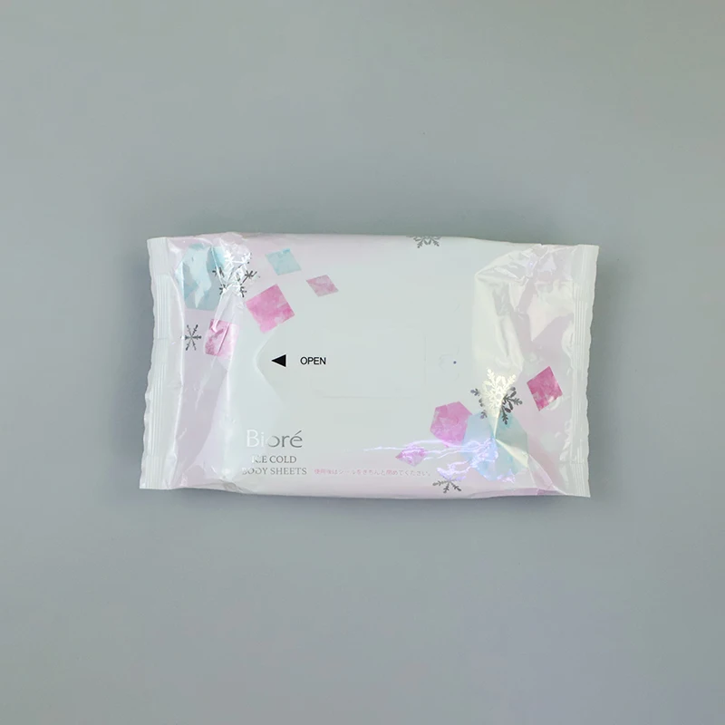 2023 Custom Logo High Quality Competitive Price Biodegradable Natural Cold Cooling Kitchen Wet Wipes For Daily Clean