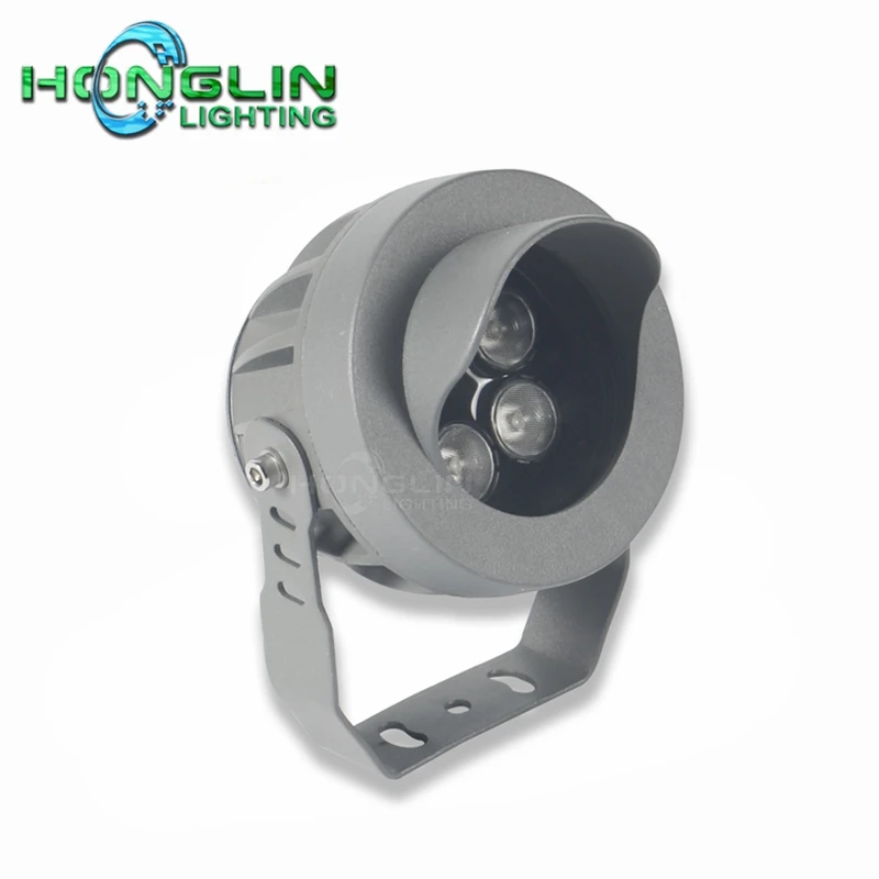 Park building outdoor RGB DMX spotlight 6W 12W 18W 24W 36W led floodlight