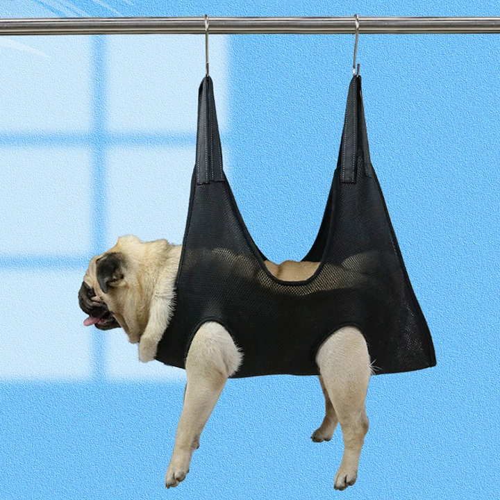 Dog Hammock Helper Pet Cat Bath Towel Dog Grooming Hammock Restraint Bags For Bathing Washing Grooming And Trimming Nail