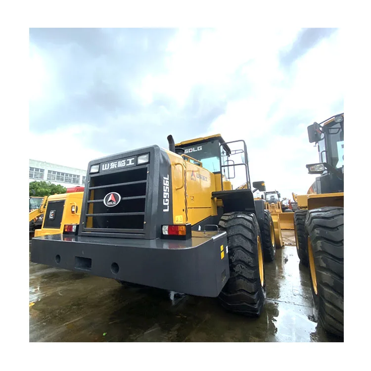 Used China Top Brand Loader Shandong SXLG LG956L 856 936 Small front wheel loader