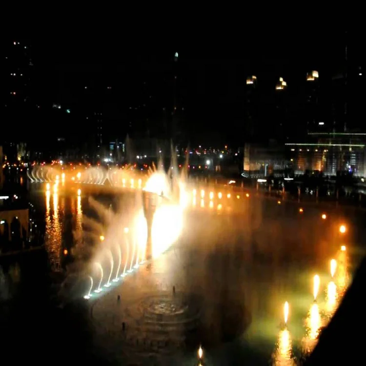 Fenlin factory outdoor Decoration Music Water Fire Fountain