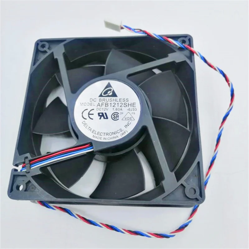 High quality AFB1212SHE/FB1212SHE/AFB1224SHE/AFB1248SHE 12V/24V/48V Delta Fan 120MM With PWM FG RD Function