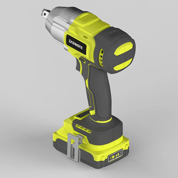 260N/M Max Torque 1500mAh Battery powered 18V  cordless  Buy Power Brushless Impact Wrench