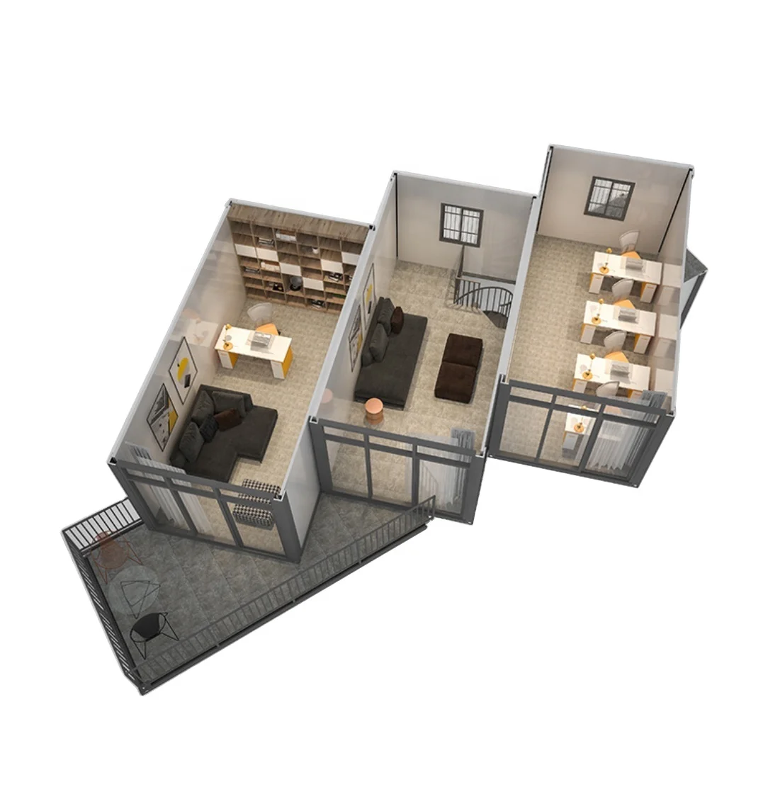 
Prefab House Flat Pack Container House Movable Prefab House Hot Selling Cheap Modern Container Homes 