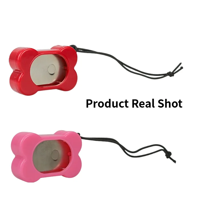 Dog Trainer Sound Piece 2 Colors Optional Three Levels Volume Adjustable Pet Interactive Toy Sound Piece Pet Training Clicker