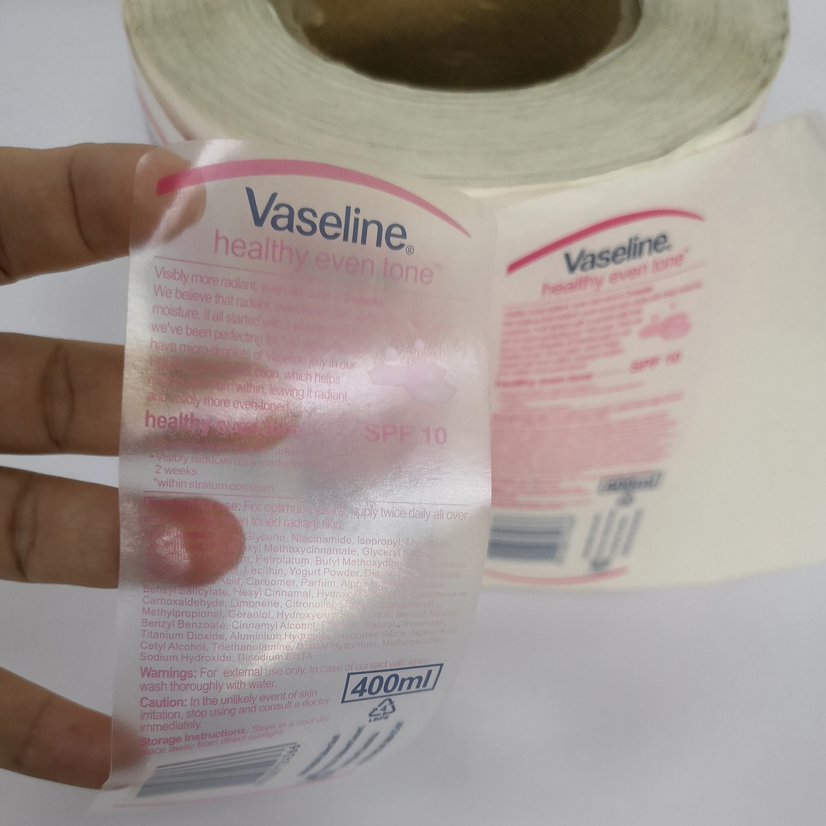 
Cheap Roll Logo Printing Transparent Stickers Customized Printed Adhesive Packaging Label Sticker 