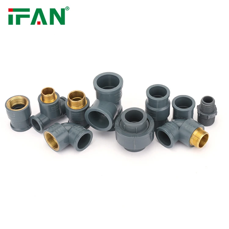 IFAN Factory Plumbing Fittings PVC 40-125MM UPVC Pipe Fitting Union UPVC Fitting