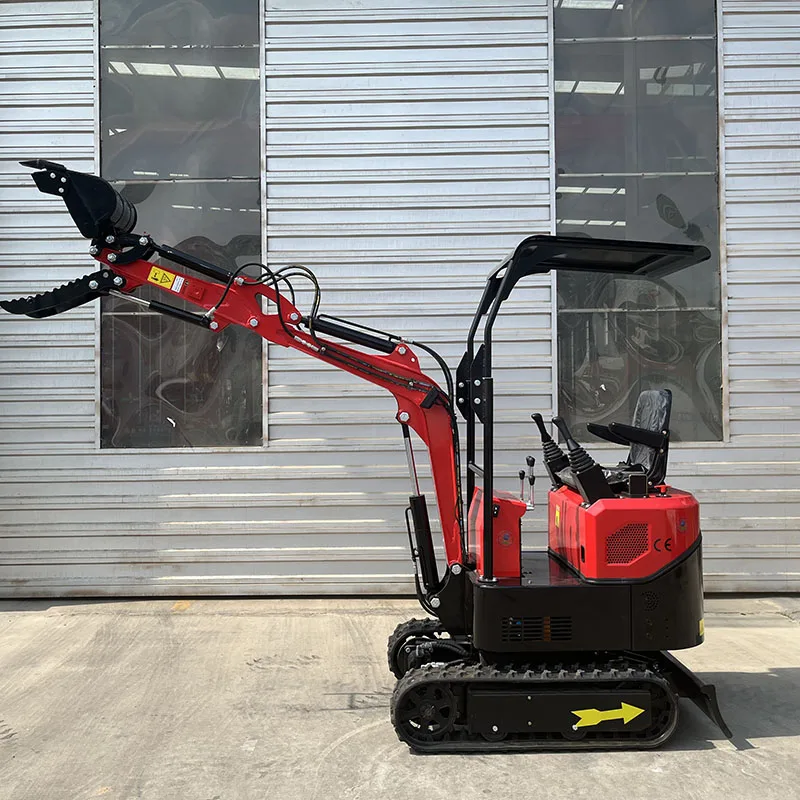 Excavator Factory Sell Home Garden Small Farm Use 1Ton 1.5 Ton  Mini Digger Ht10C Ht10E With Ce