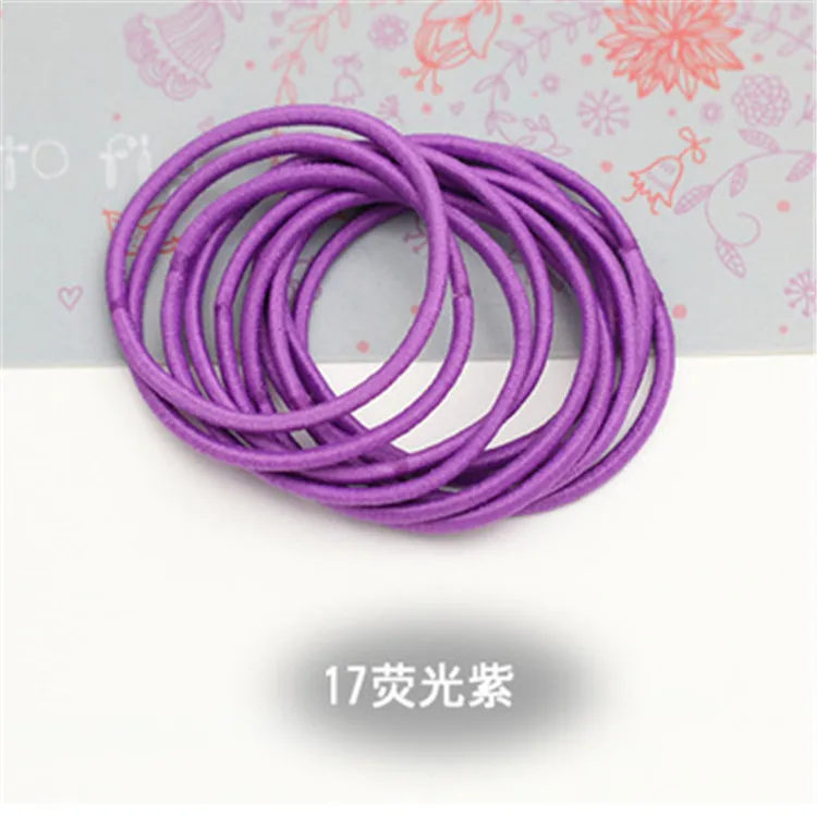 Manufacture Price Elastic Hair Band For Girls Fashion Simple Style Women Rubber Band Hair Gum Ropes Hair Scrunchies