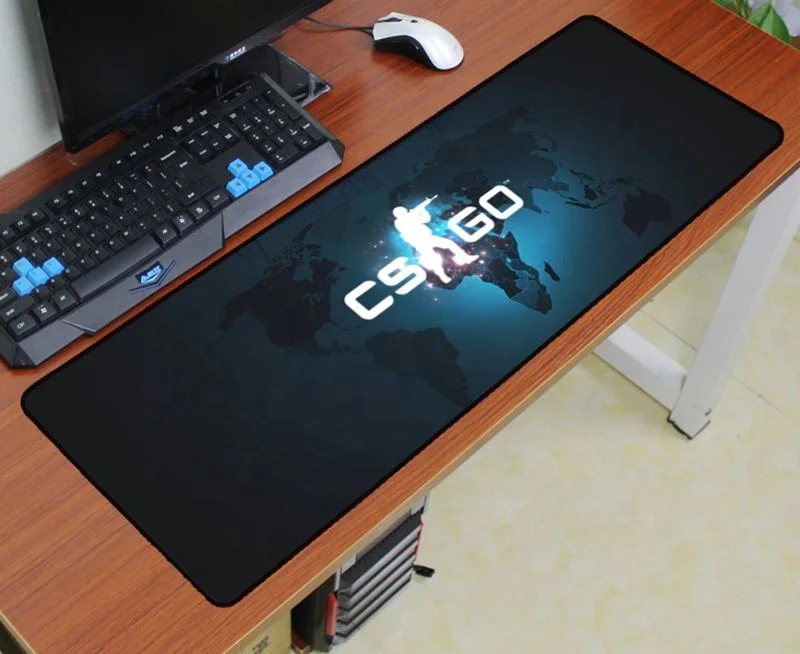 Kelida high quality rubber sheet material mouse pad cs go cartoon rubber gaming mouse pad