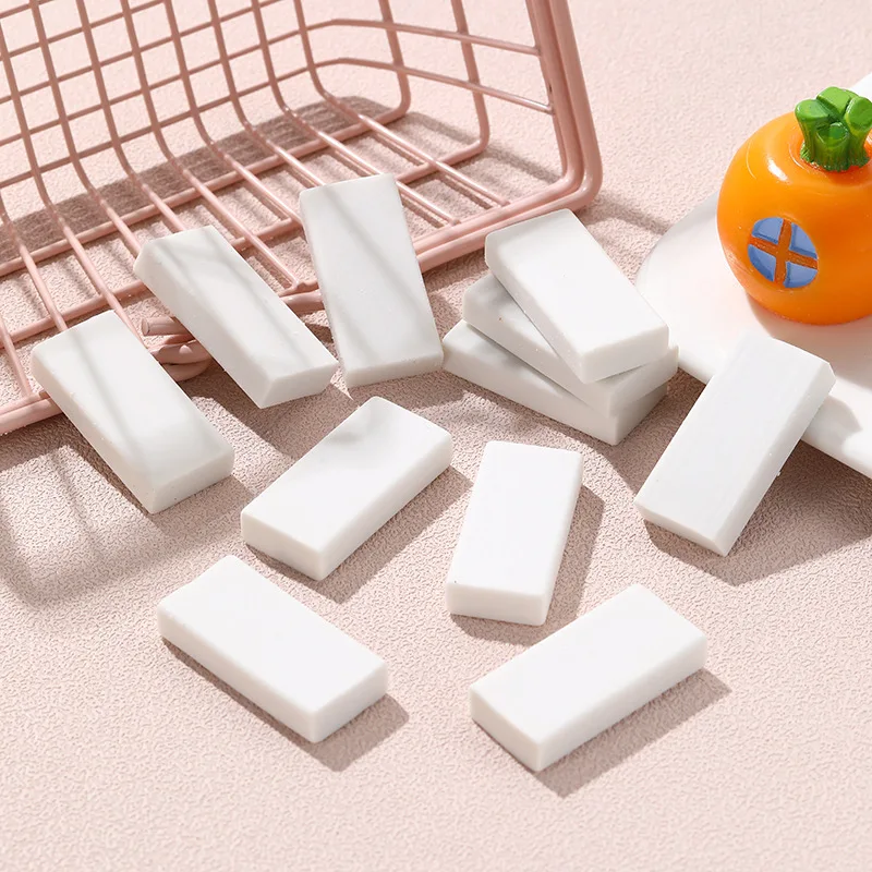 Hottest Sale White Eraser Wholesale Pencil Eraser Rubber TPR Environmentally Friendly Green Safe Eraser for Students Stationery