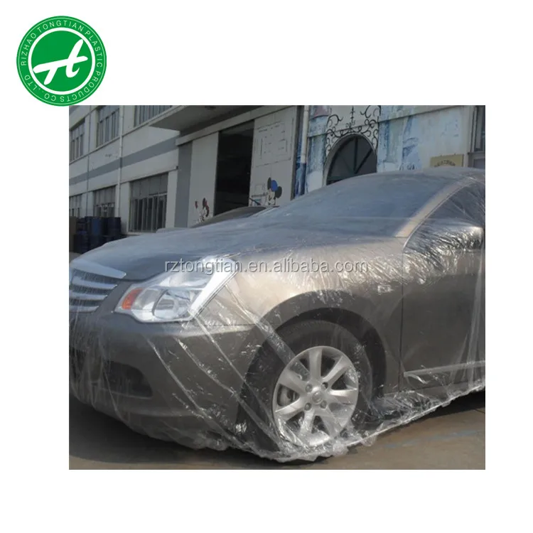 indoor use plastic universal fit car cover