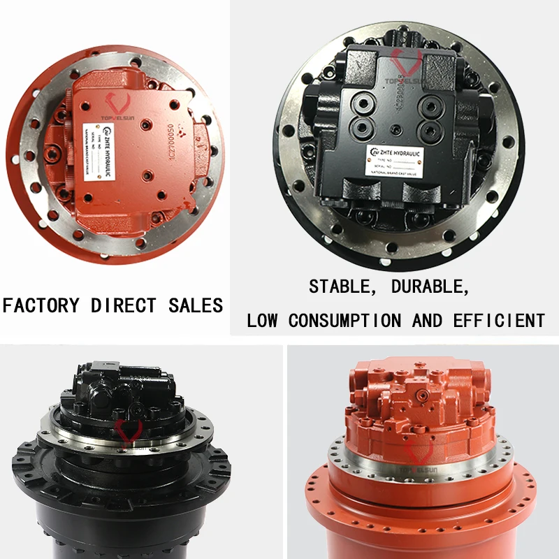 Hydraulic Parts Tm03 Travel Motor Excavator Spare Parts Track Drive Final Drive Motor Assy