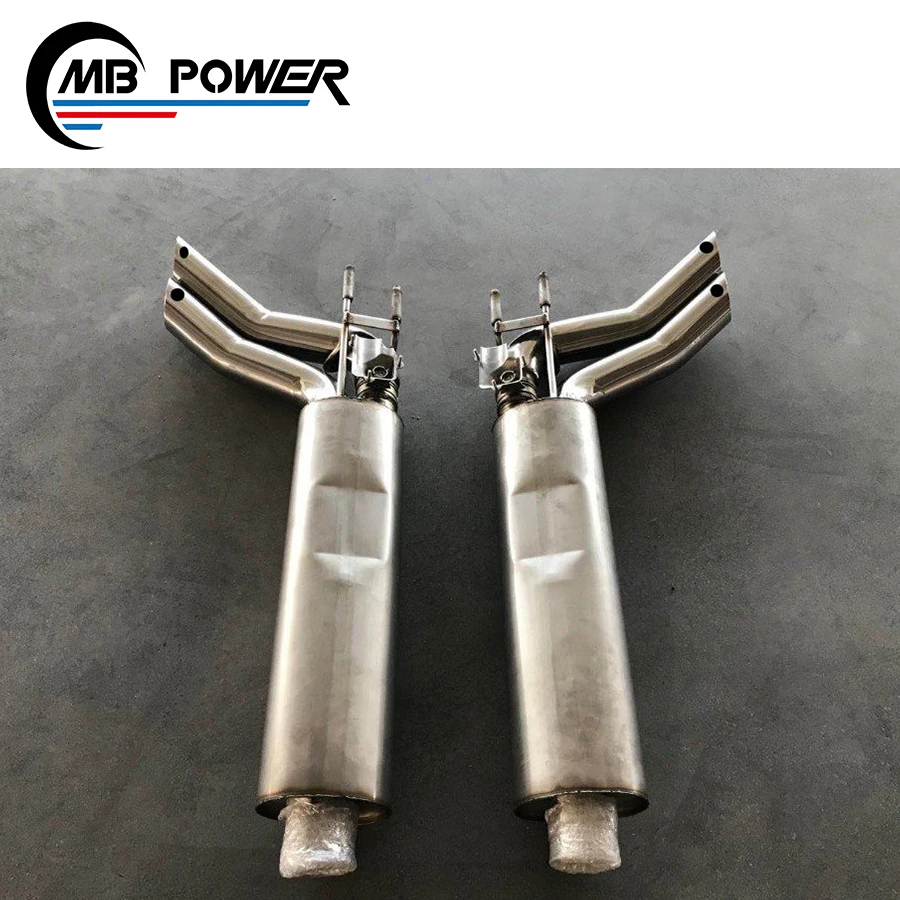 High Quality G CLASS W464 W463A B style exhaust tips fit for w464 G500 G63 KO style muffler tips 2019 year exhaust system tips