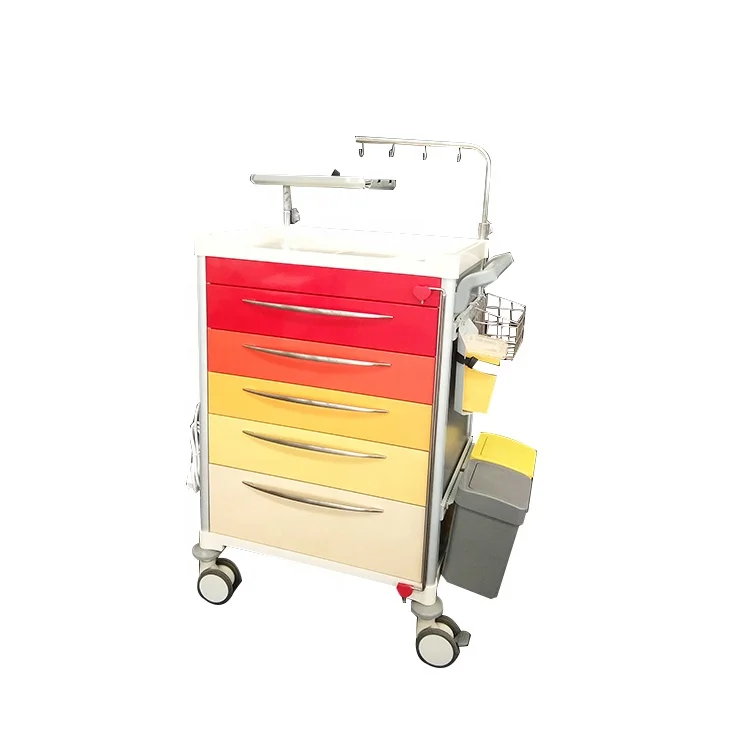 Hospital emergency trolleys equipment emergency medical trolley hospital emergency trolleys