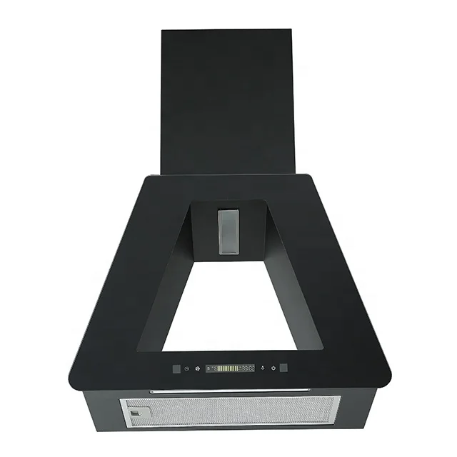 Vertical RGB light Home Appliance kitchen Cooker Hood  Electric canopy Range Hood chimney extractor