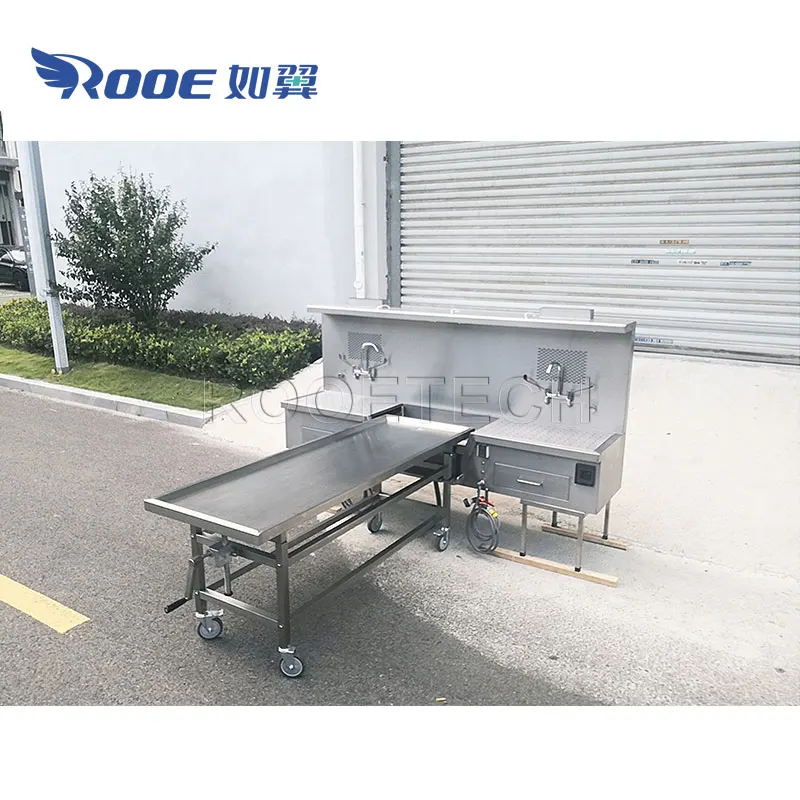 High Quality Autopsy Pathology Analyze Table Embalming Working Station for Lab Forensic Dissecting Room
