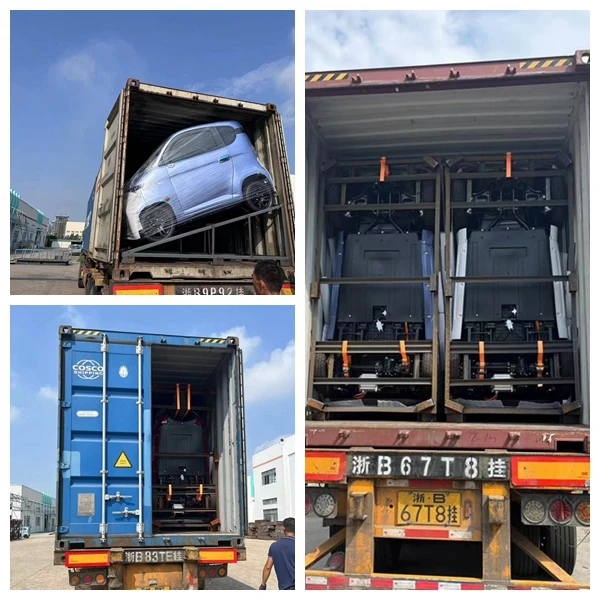 2023 wuling hongguang new mini ev 4 wheel enclosed electric scooter car solar panel electric tricycles 4 roues