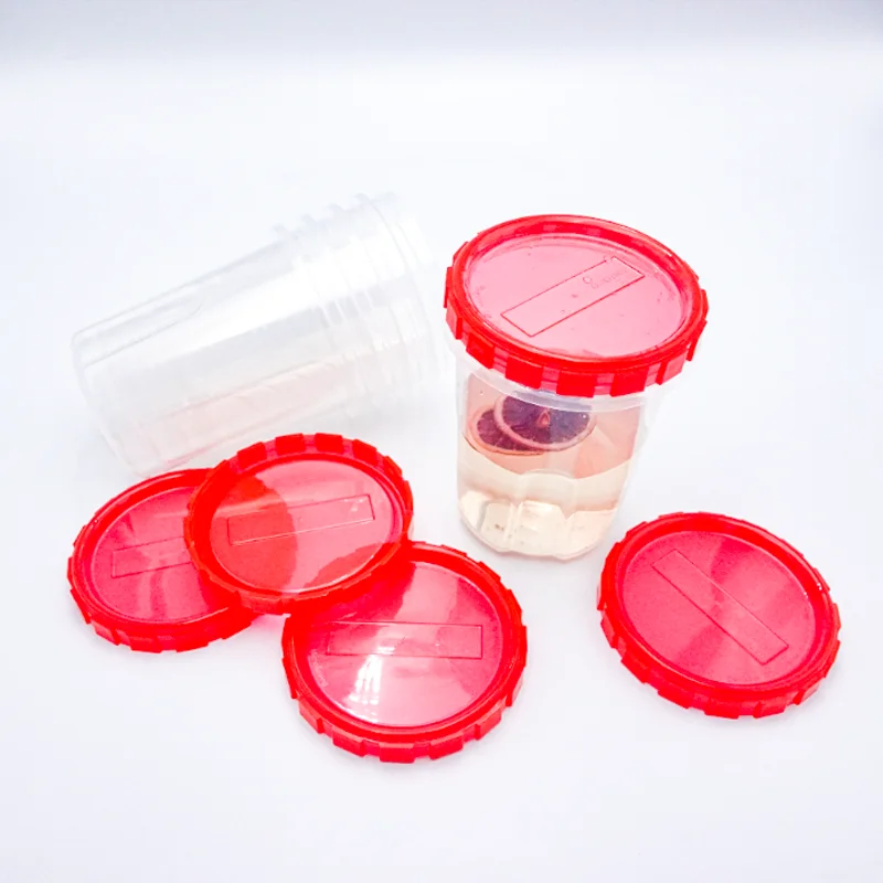 custom color lid 32oz 16oz Injection Round Plastic Food Storage Container