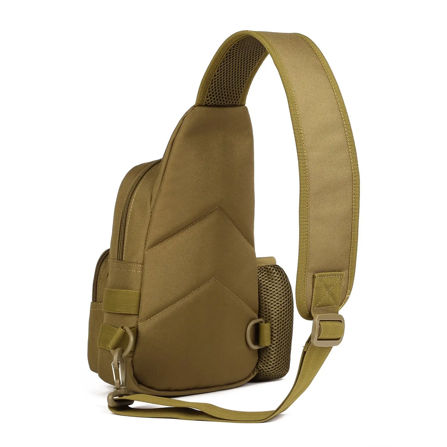 Custom Outdoor 900D Nylon Waterproof Durable Molle Tactical Chest Bag Sling Shoulder Bag