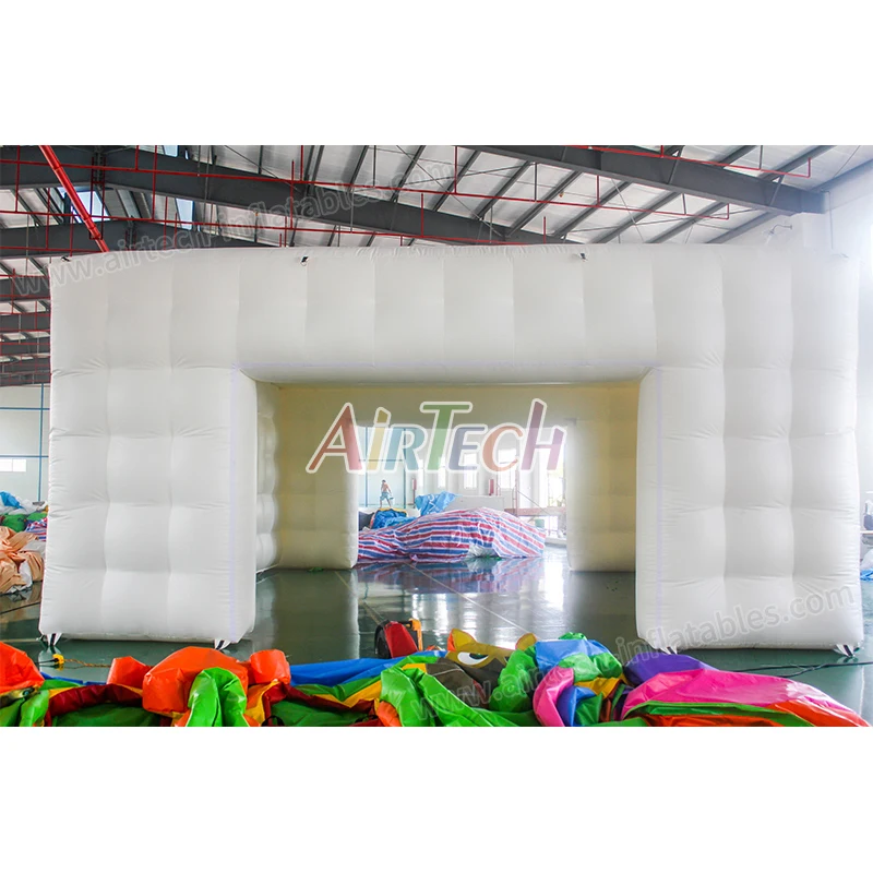 Custom square inflatable advertising tent air cube blow up outdoor tent inflatable pop up tent