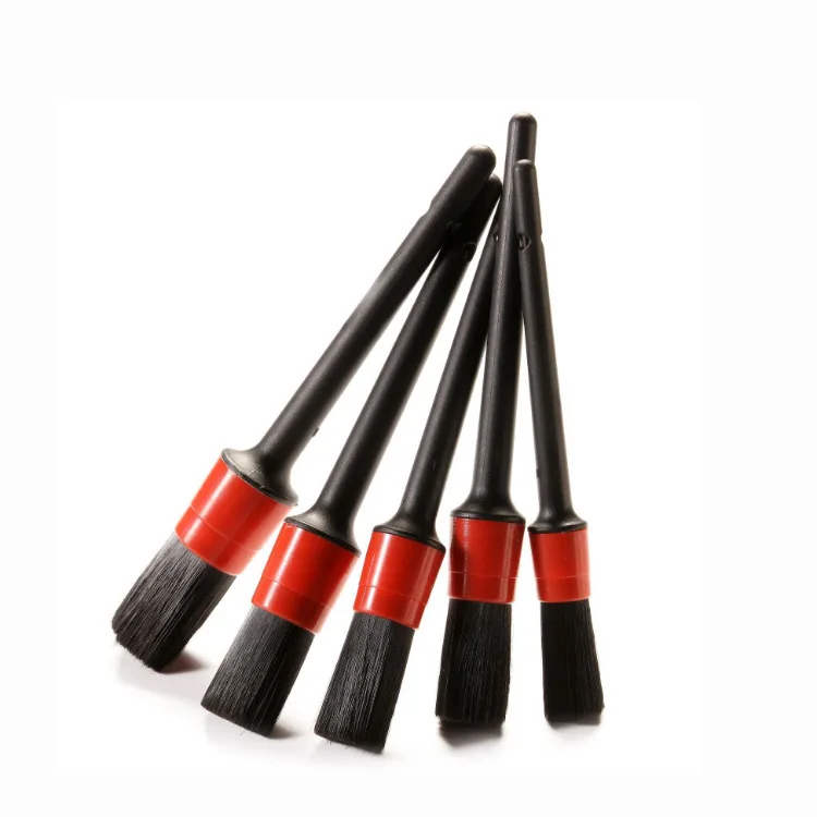 Hot Sale 5pcs Sharpened Wire Car Detailing Brush For Automotive Cleaning Wheel Fuel Tank Interior