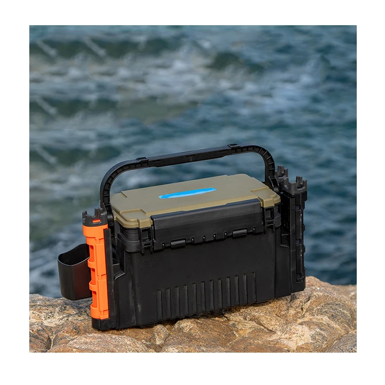 Wholesale Multifunction Large Capacity Multifunction Fishing Storage Tackle Boxes Fishing Tool Box