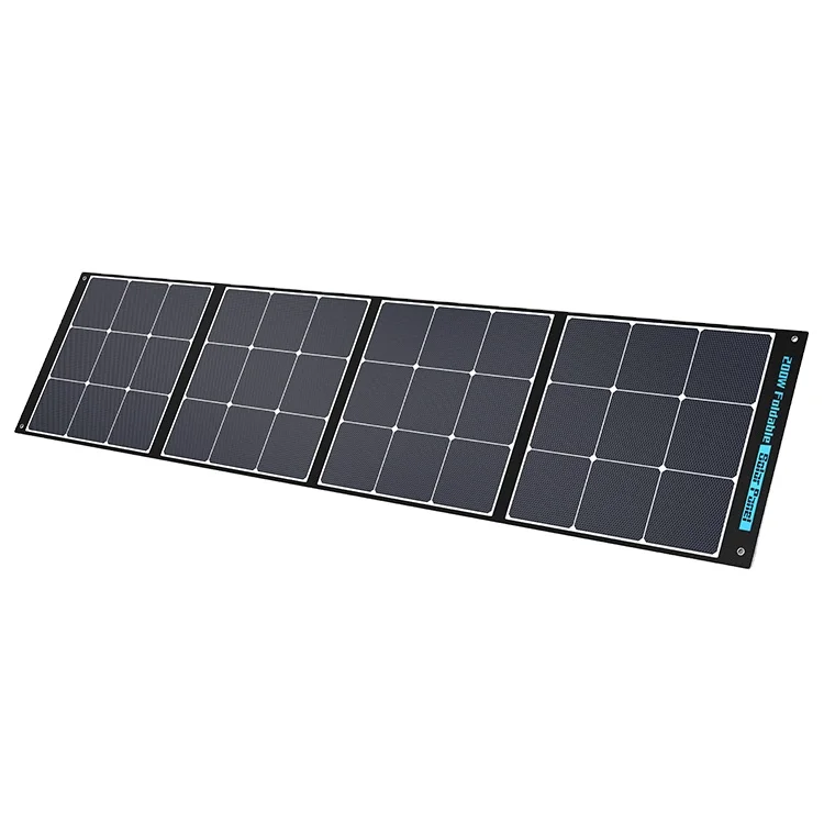 High Efficient Durable 200W ETFE Portable Foldable Solar Panel folding solar panel container solar panel sheets for camping