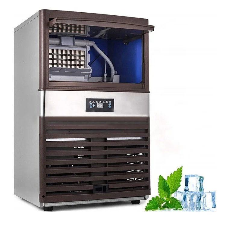 Commercial 50kg 80kg 100kg 120kg Ice Cube Making Machine Ice Maker for Sale