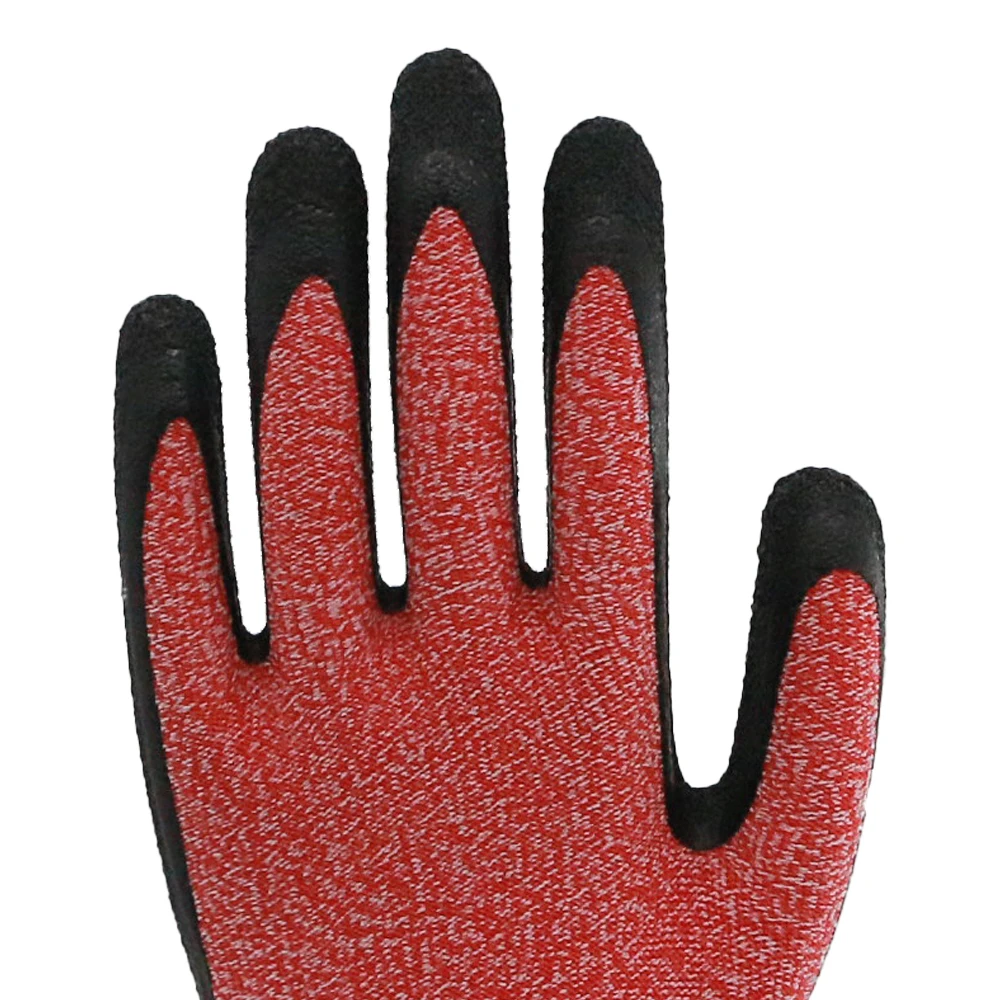 ENTE SAFETY Anti-Slip Gloves XL Size Palm Waterproof Protective Polyester Spandex Latex Hand Garden Non-slip General Work Gloves