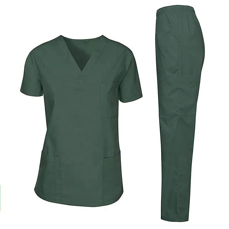 Breathable Hot sale workwear scrub suit nurse jacket