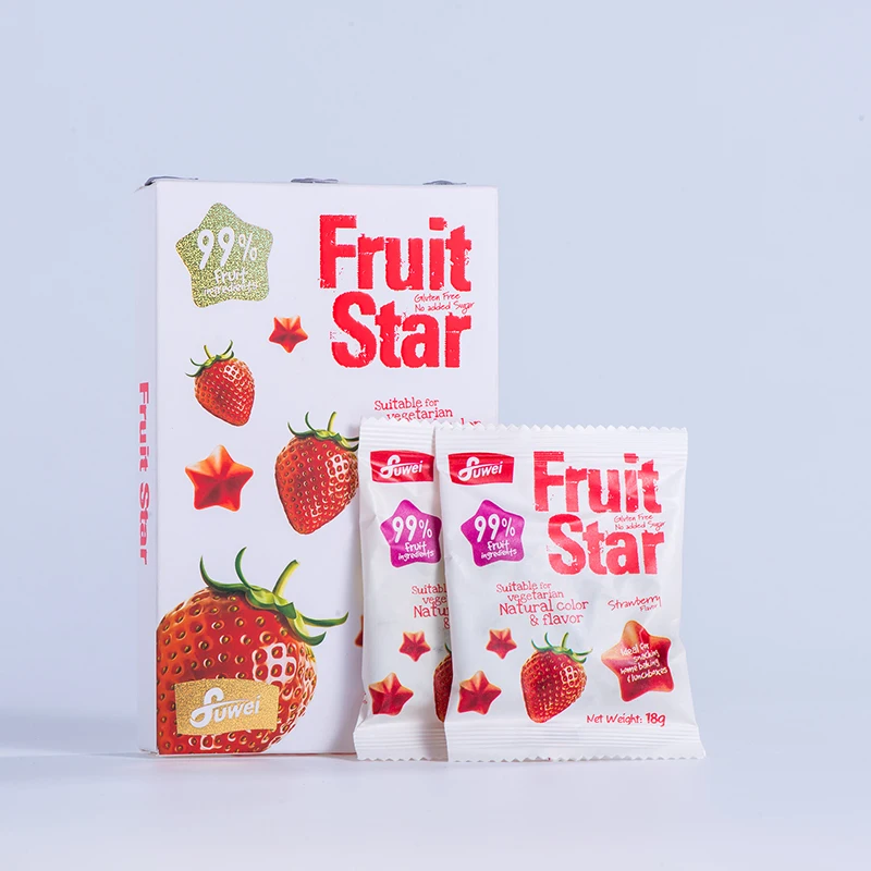 low sugar Multi-colors 99% Fruit Flavour Sugar Coated Soft Jelly Candy China