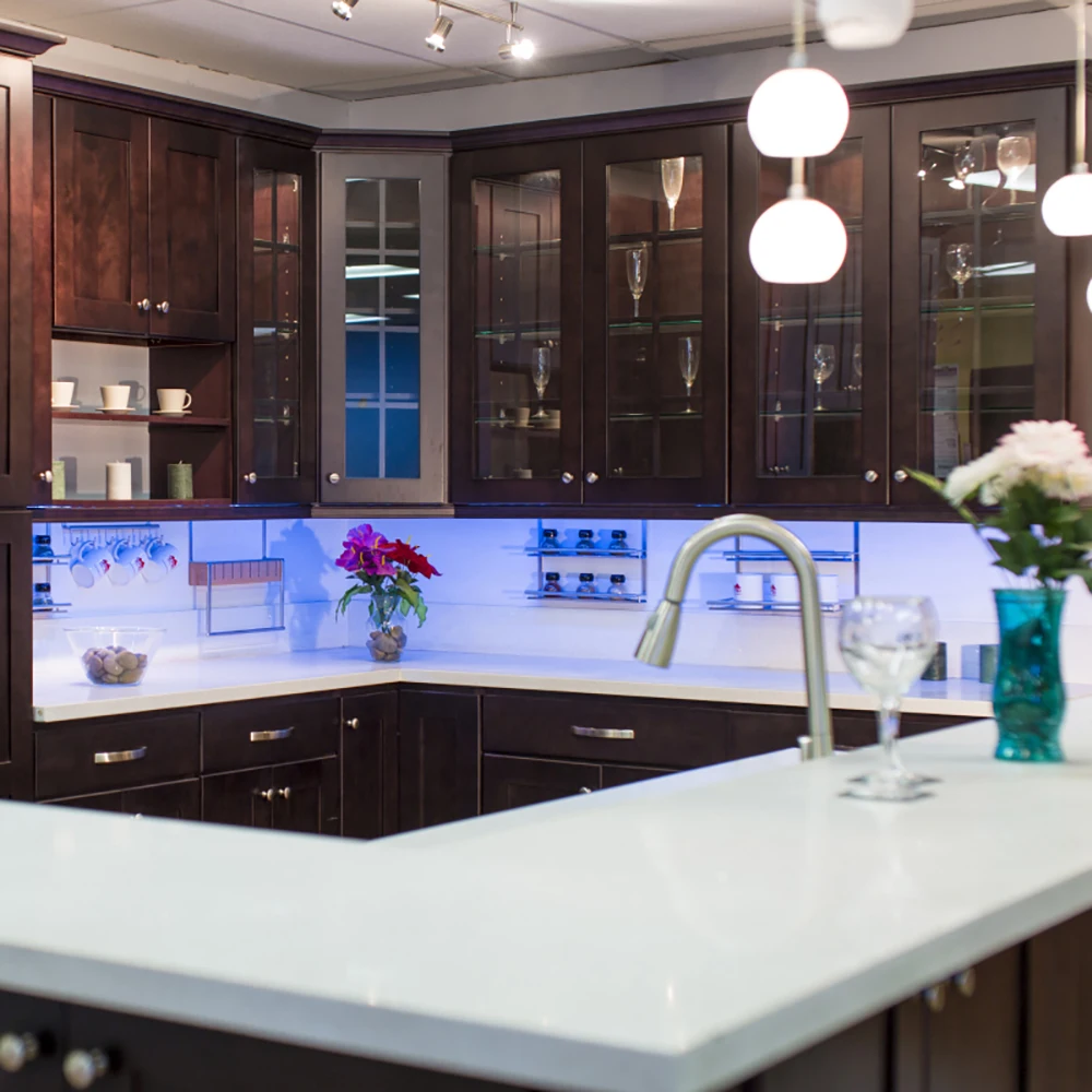 American Standard Professional Manufacturer Solid Wood RTA Shaker Kitchen Cabinet Set From Vietnam